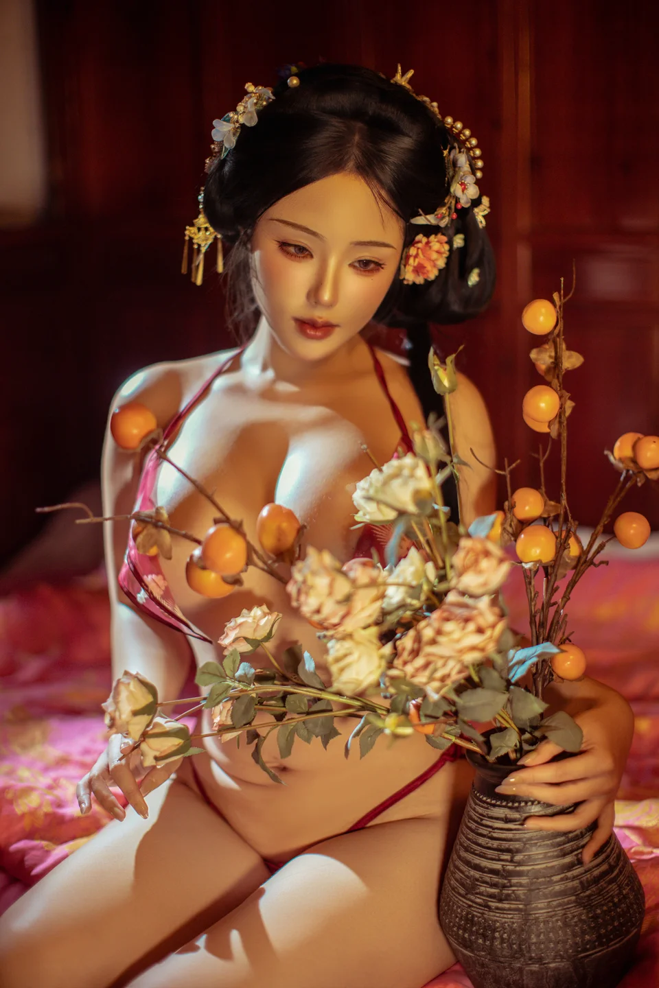 钛合金TiTi - 胭脂扣 [108P,2V-1.07GB] tg@simisebaisi 【丝足阁】098.webp